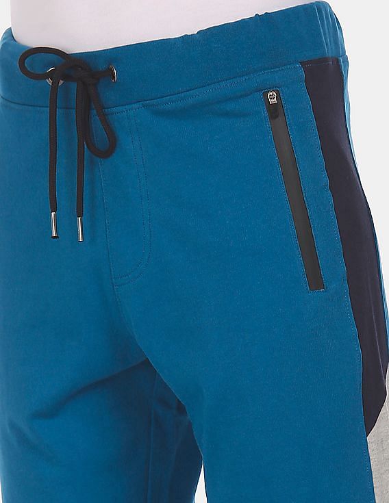 Aeropostale Sweatpants Size Small S Gray Mens Drawstring Zipper Pocket 