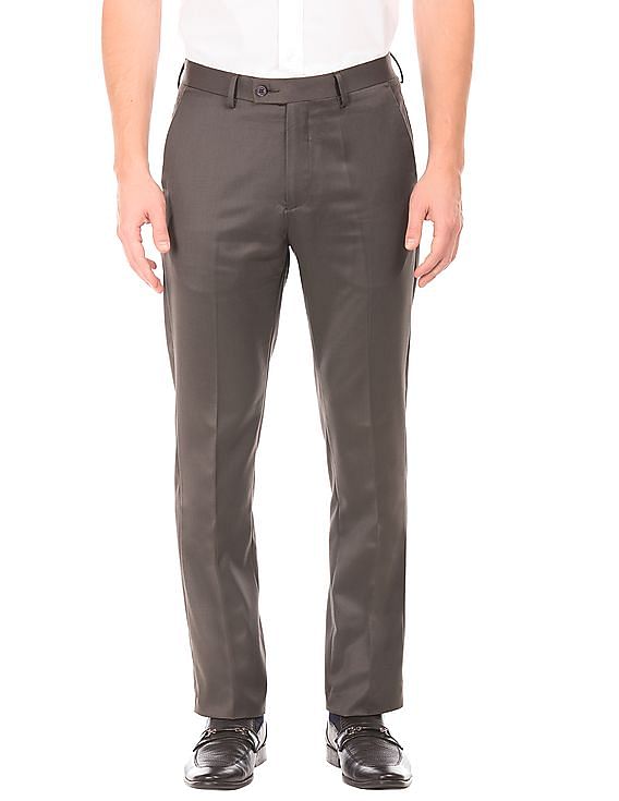 TUX STRETCH TECH TWILL MID RISE STRAIGHT TAPERED LEG TROUSER