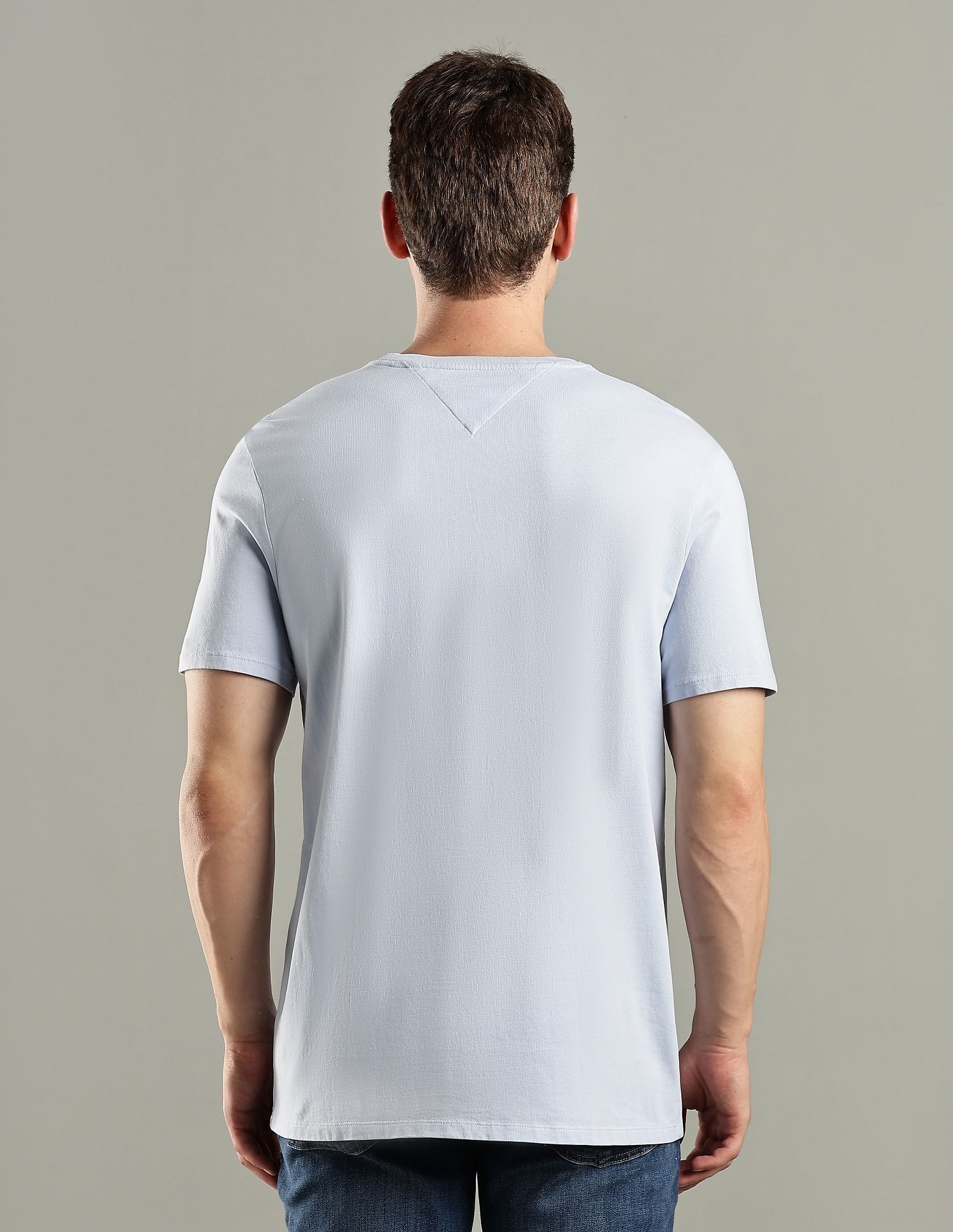 Tommy Hilfiger Solid Regular-Fit Cotton T-Shirt