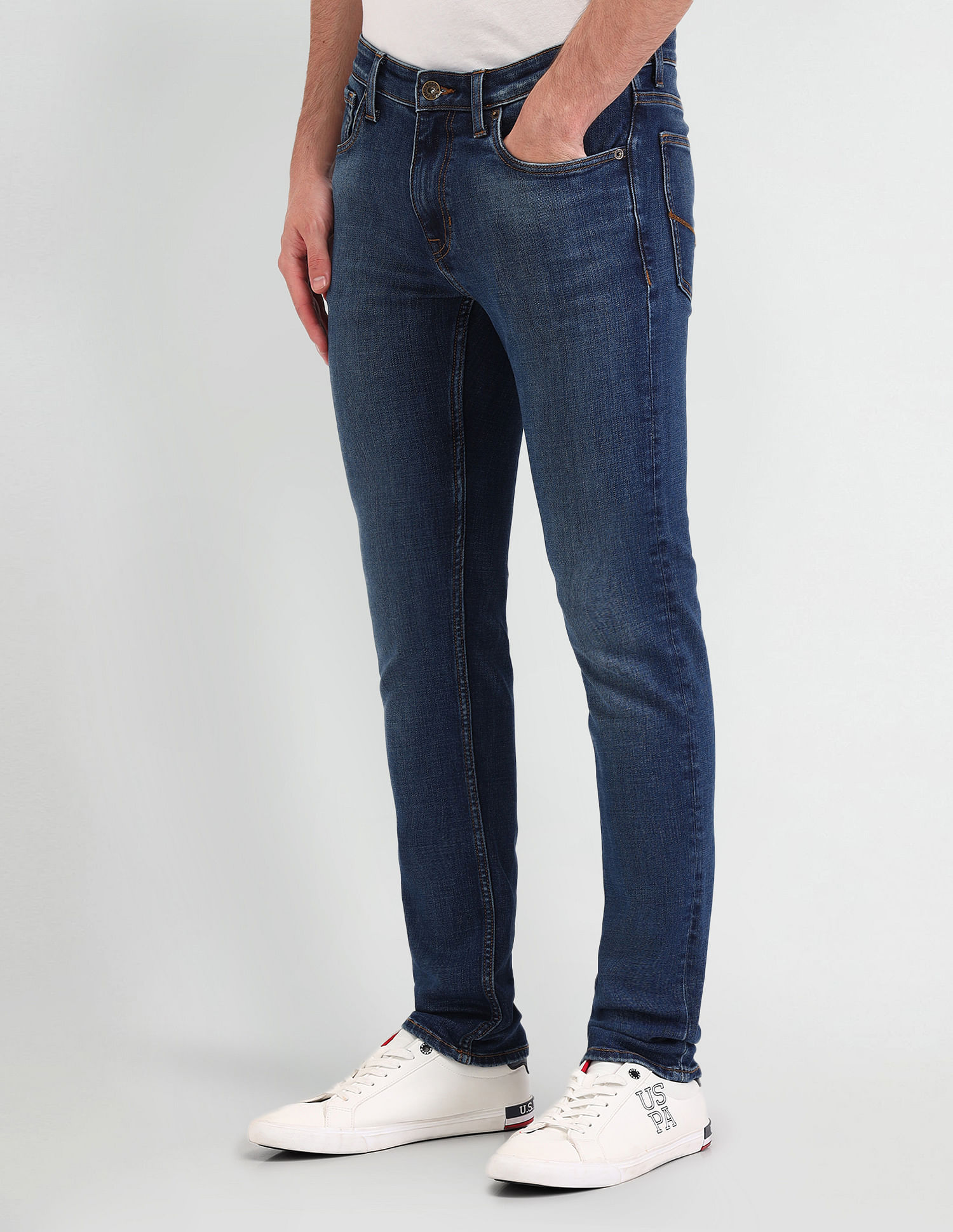 U.S. Polo Assn. Denim Co. Regallo Skinny Fit Blue Jeans