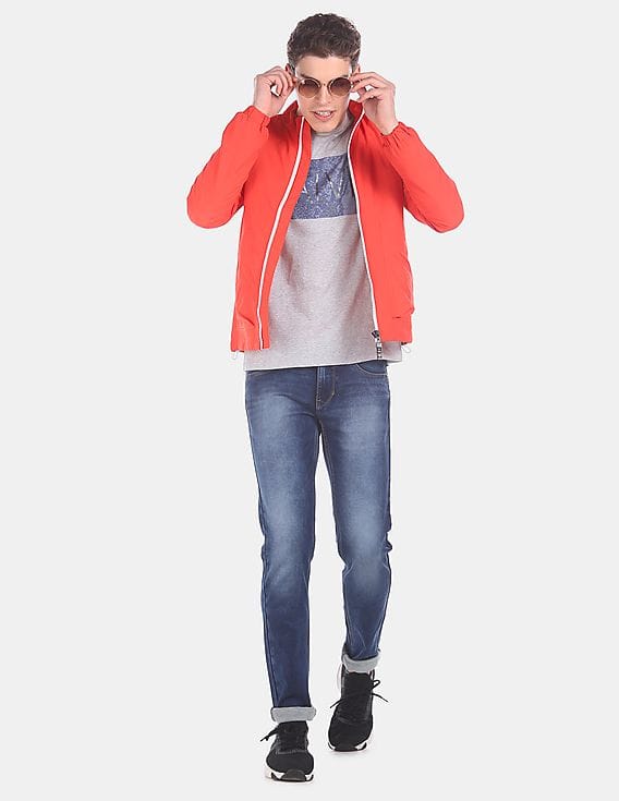 flying machine olive green jacket