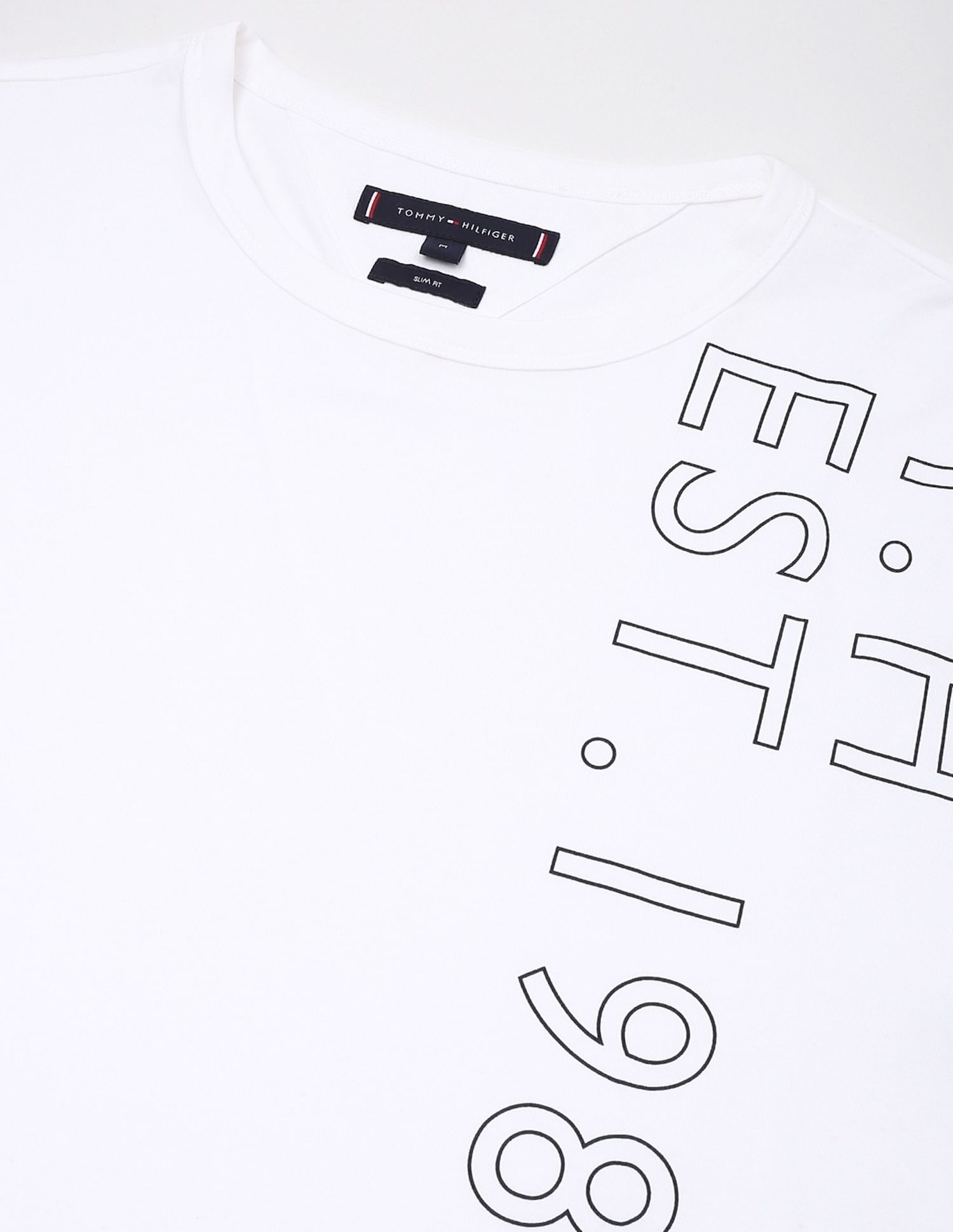 Tommy Hilfiger Logo Regular-Fit Cotton T-Shirt