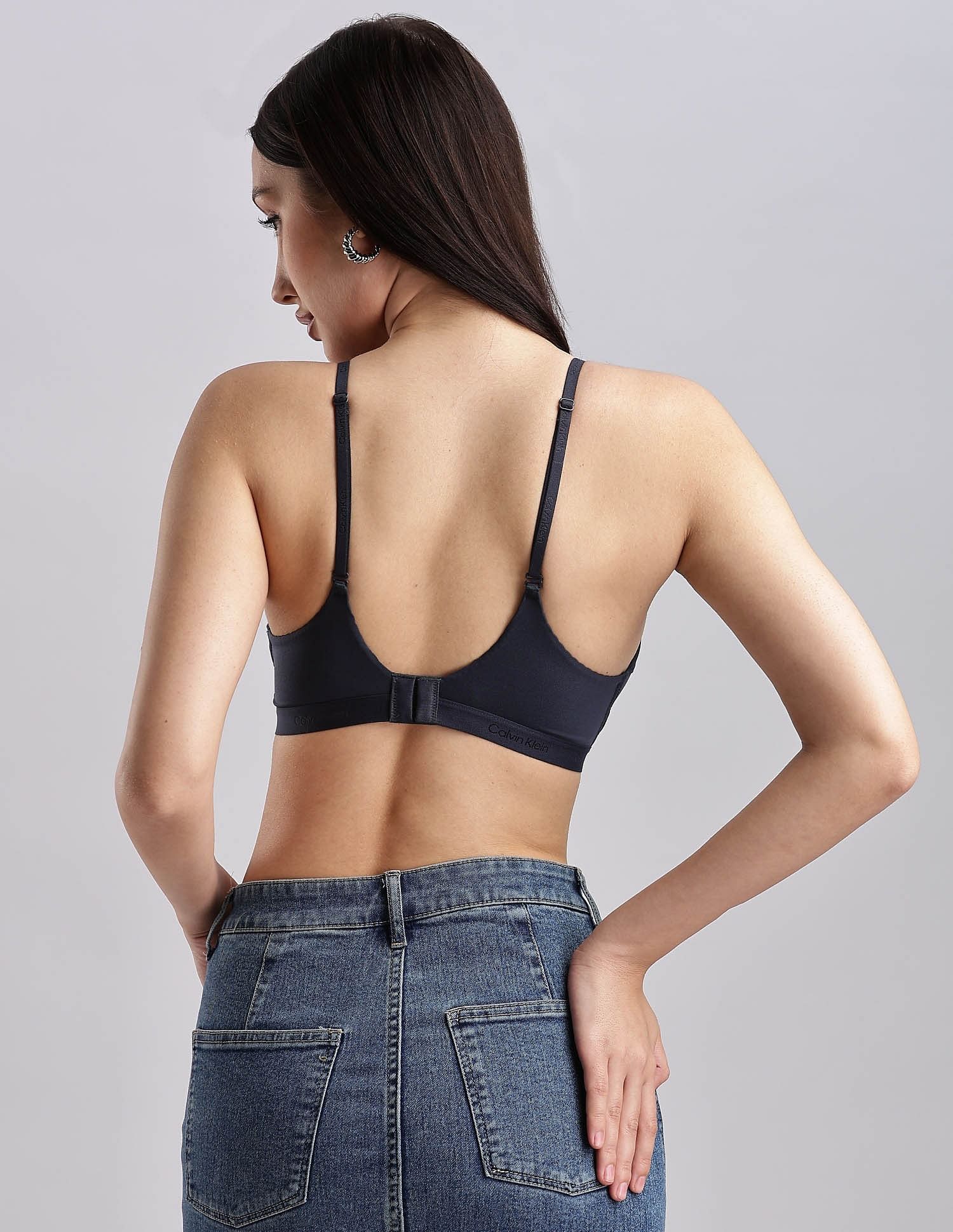 Calvin Klein Underwear Womens Blue T-shirt Bra