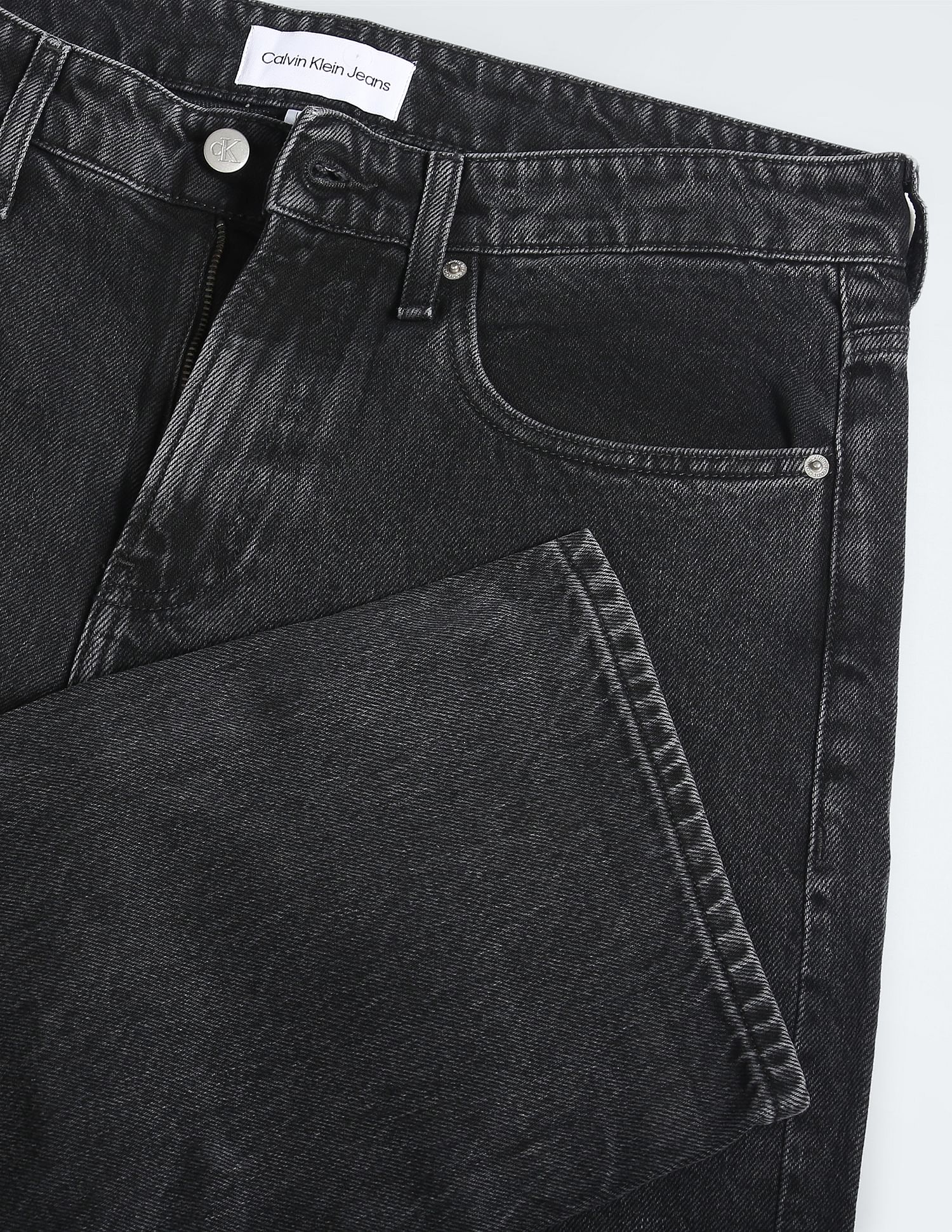 Calvin Klein Recycled Cotton 90'S Straight Fit Jeans