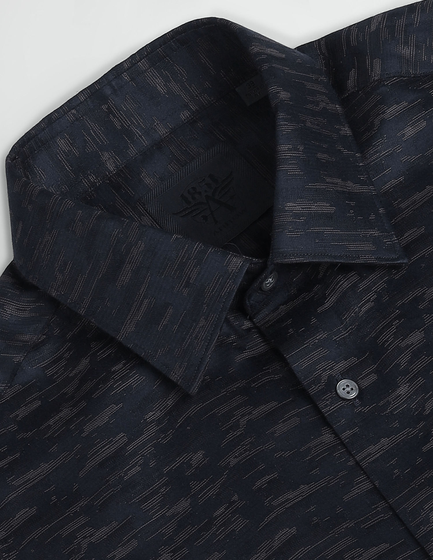 Arrow Abstract Patterned Sateen Shirt
