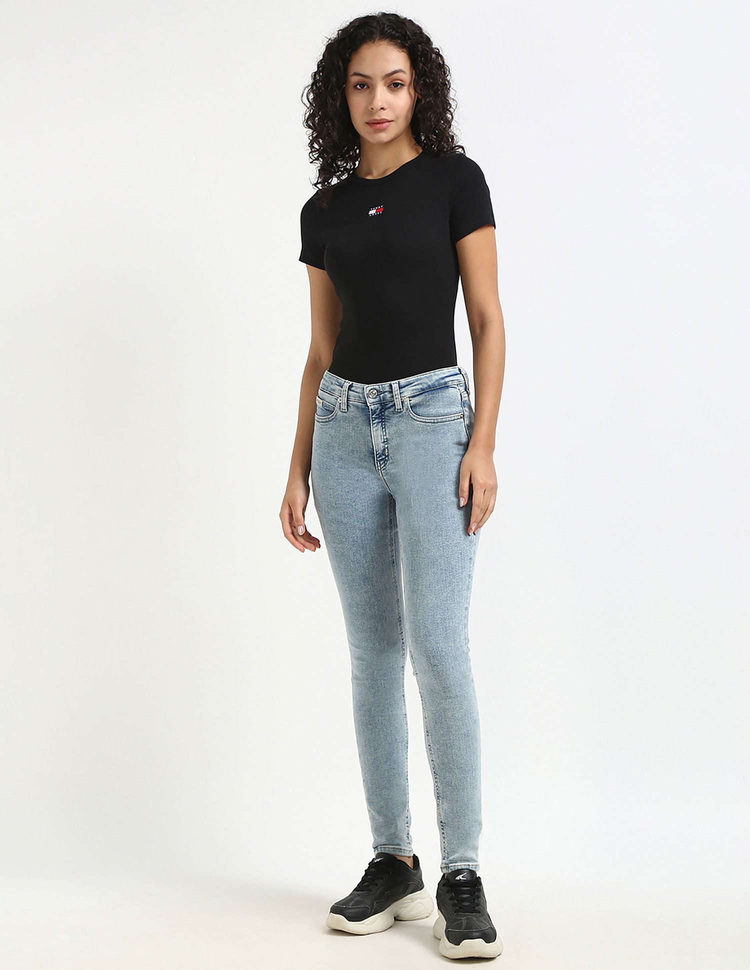 Tommy Hilfiger Solid Slim-Fit Cotton T-Shirt