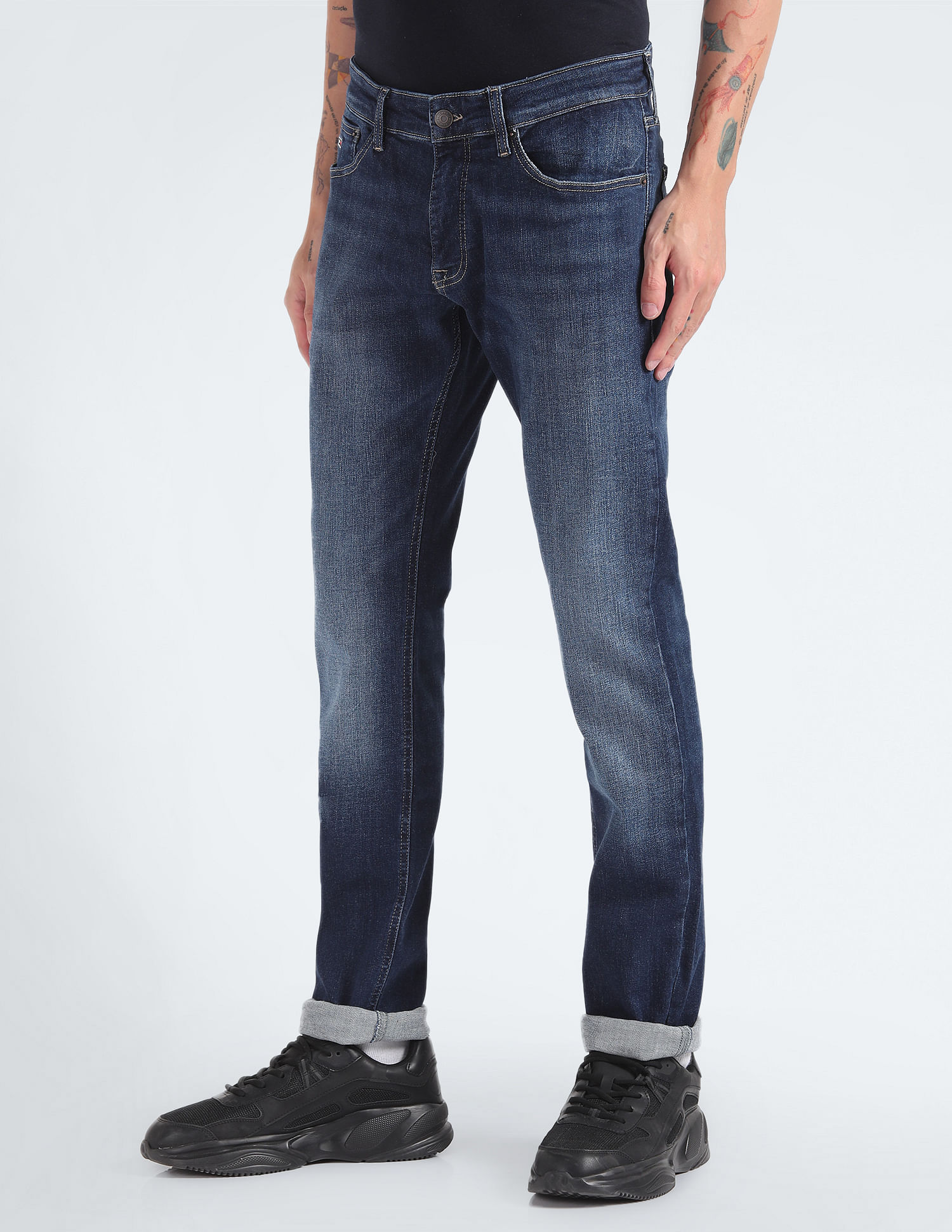 Tommy Hilfiger Scanton Slim Fit Stone Wash Jeans