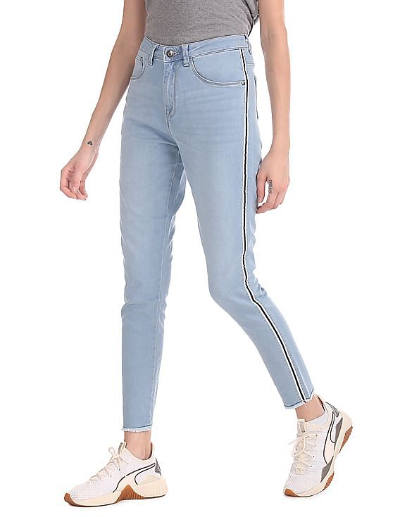 U.S. Polo Assn. Women Super Skinny Fit High Waist Jeans