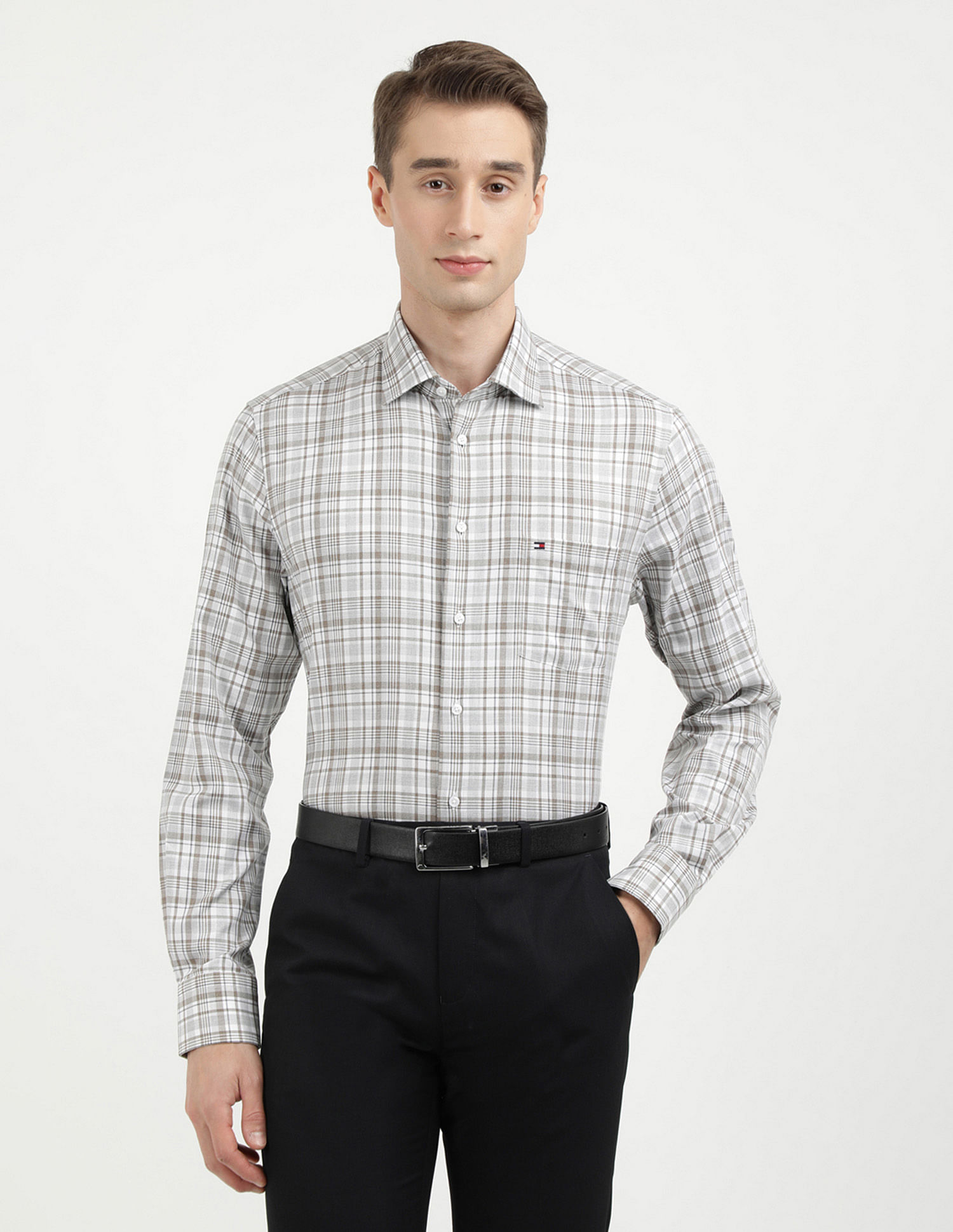 Calvin Klein Regular Fit Dobby Shirt