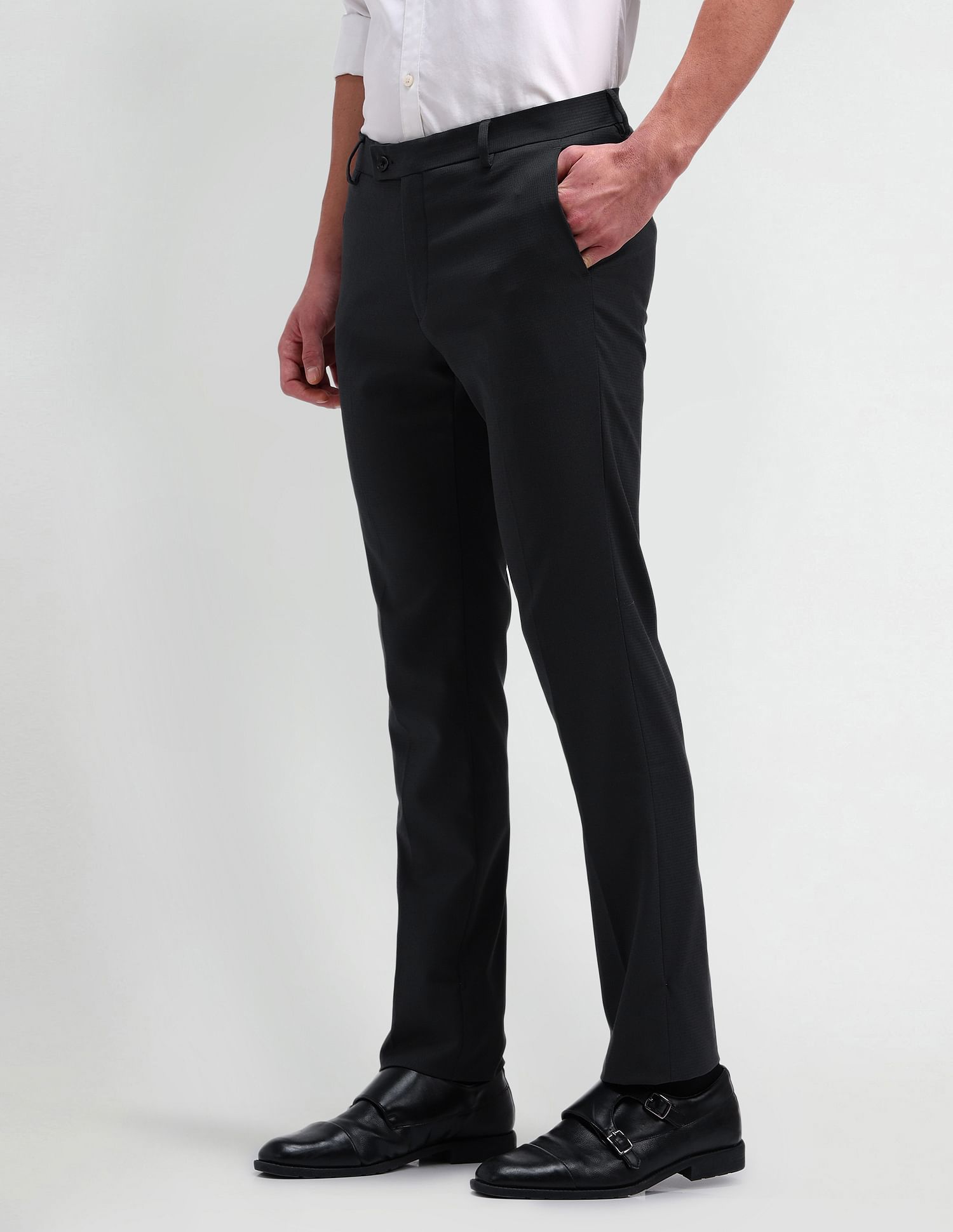 Arrow Denver Slim Dobby Trousers