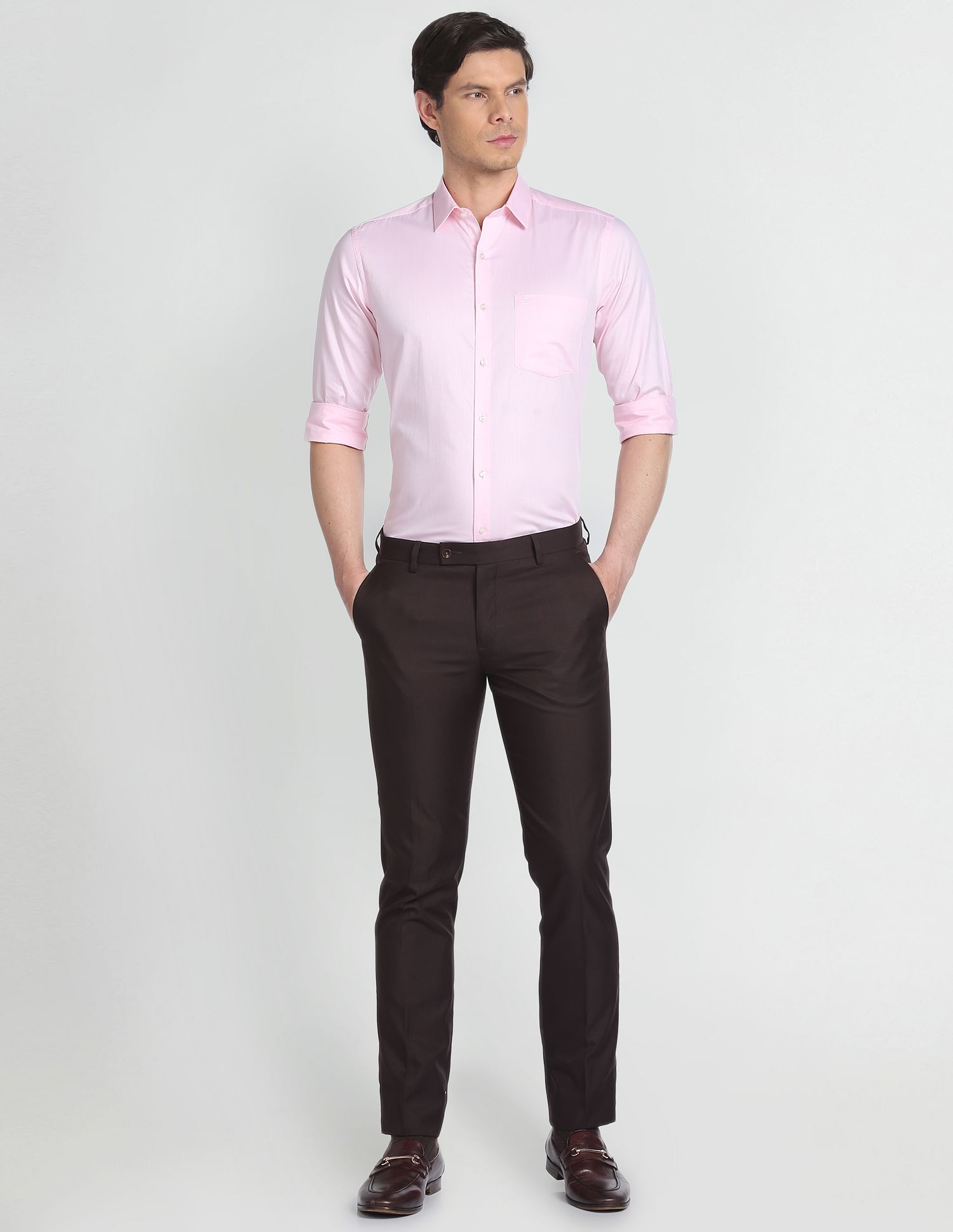 Arrow Self Design Classic Shirt