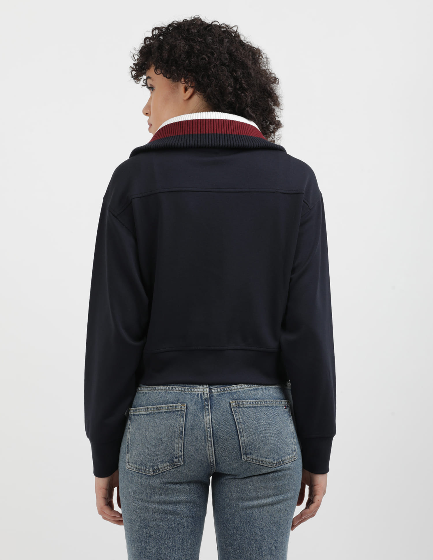 トップス LGB Buy Tommy Hilfiger Global Stripe Zip Up Sweatshirt - NNNOW.com