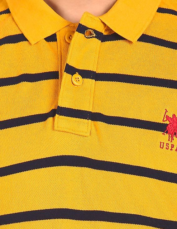 U.S. Polo Assn. Cotton Striped Polo Shirt