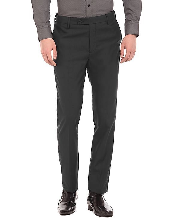 Buy Highlander Blue Casual Printed Tapered Fit Trousers for Men Online at  Rs589  Ketch