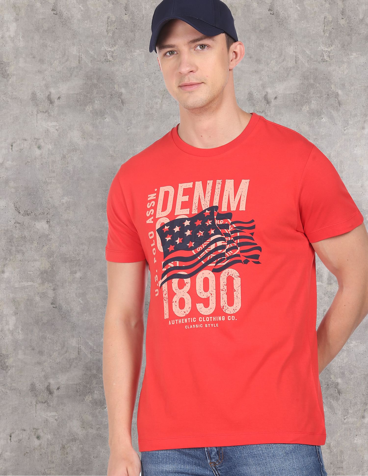U.S. Polo Assn. Denim Co. Iconic Flag T-Shirt