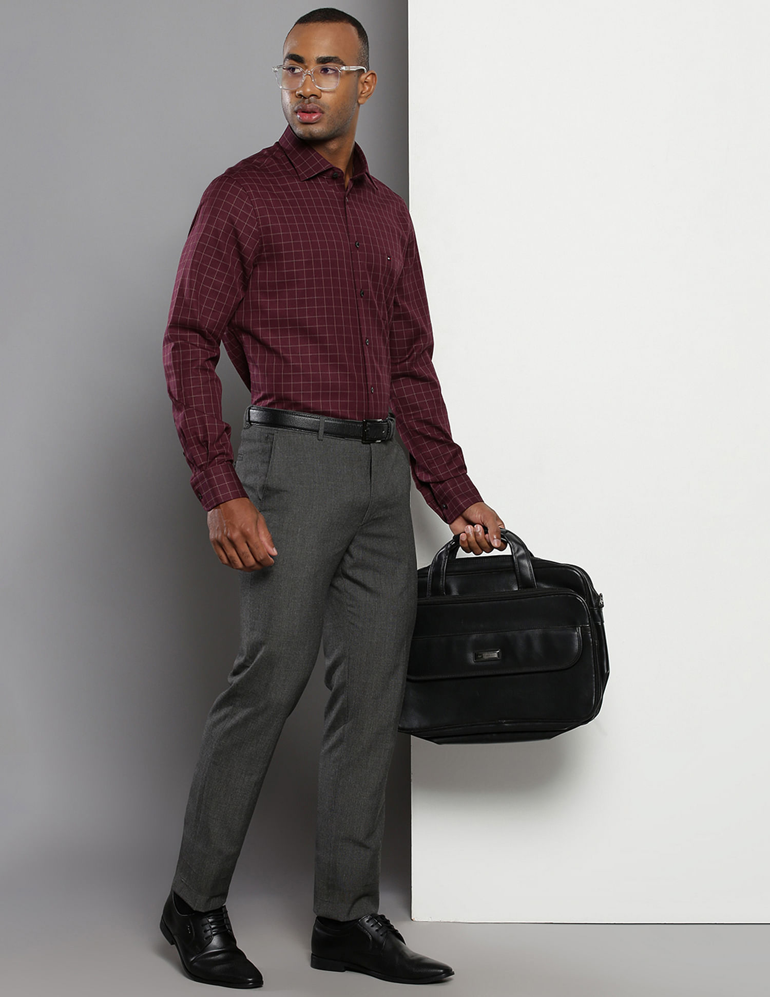 Tommy Hilfiger Micro Check Formal Shirt