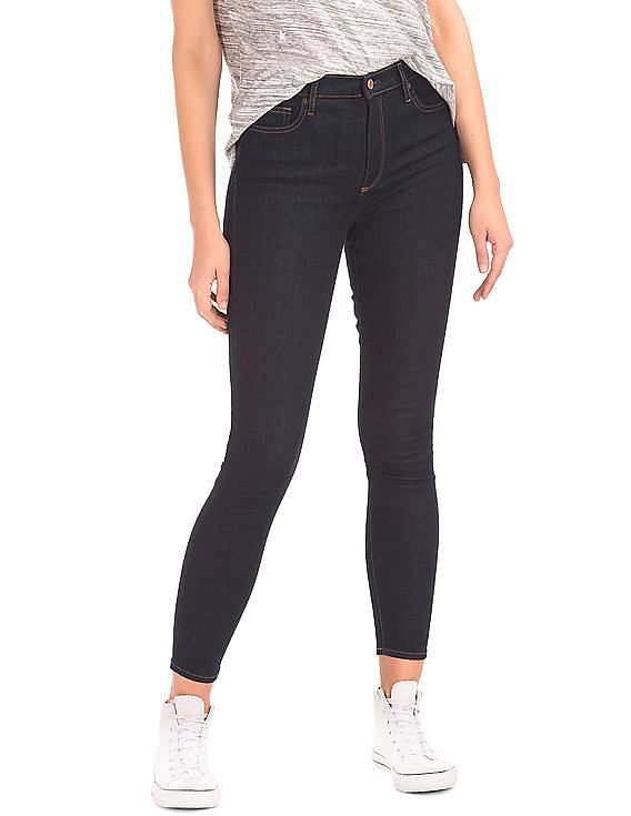 gap true skinny super high rise