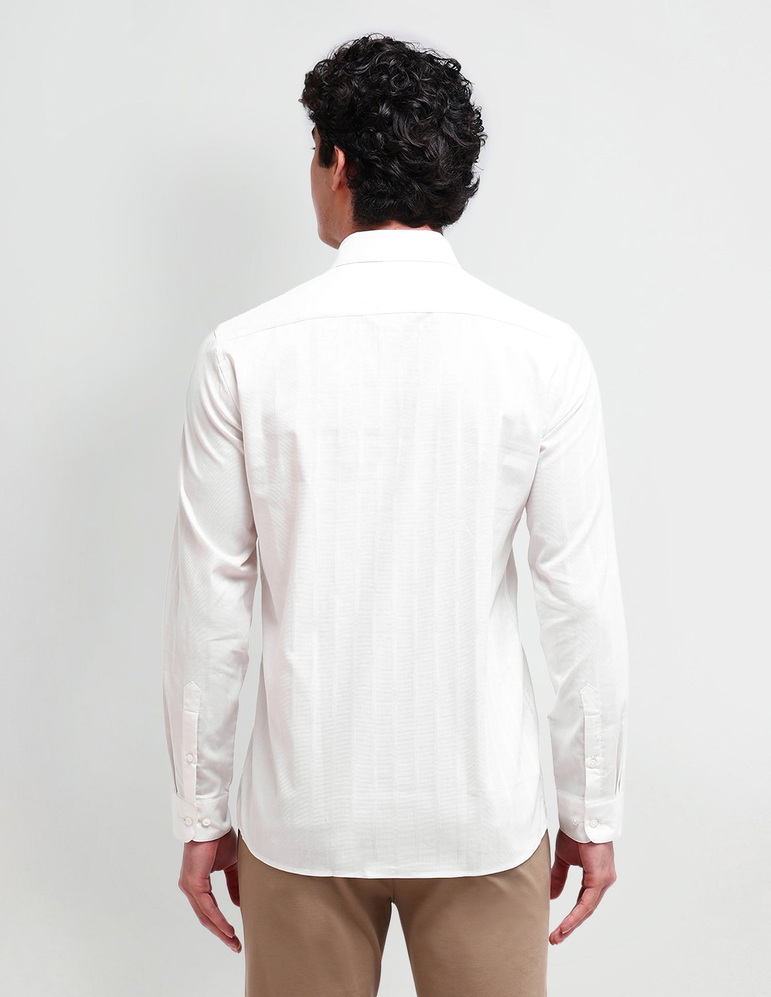 Arrow Newyork Manhattan Slim Textured Dobby Shirt