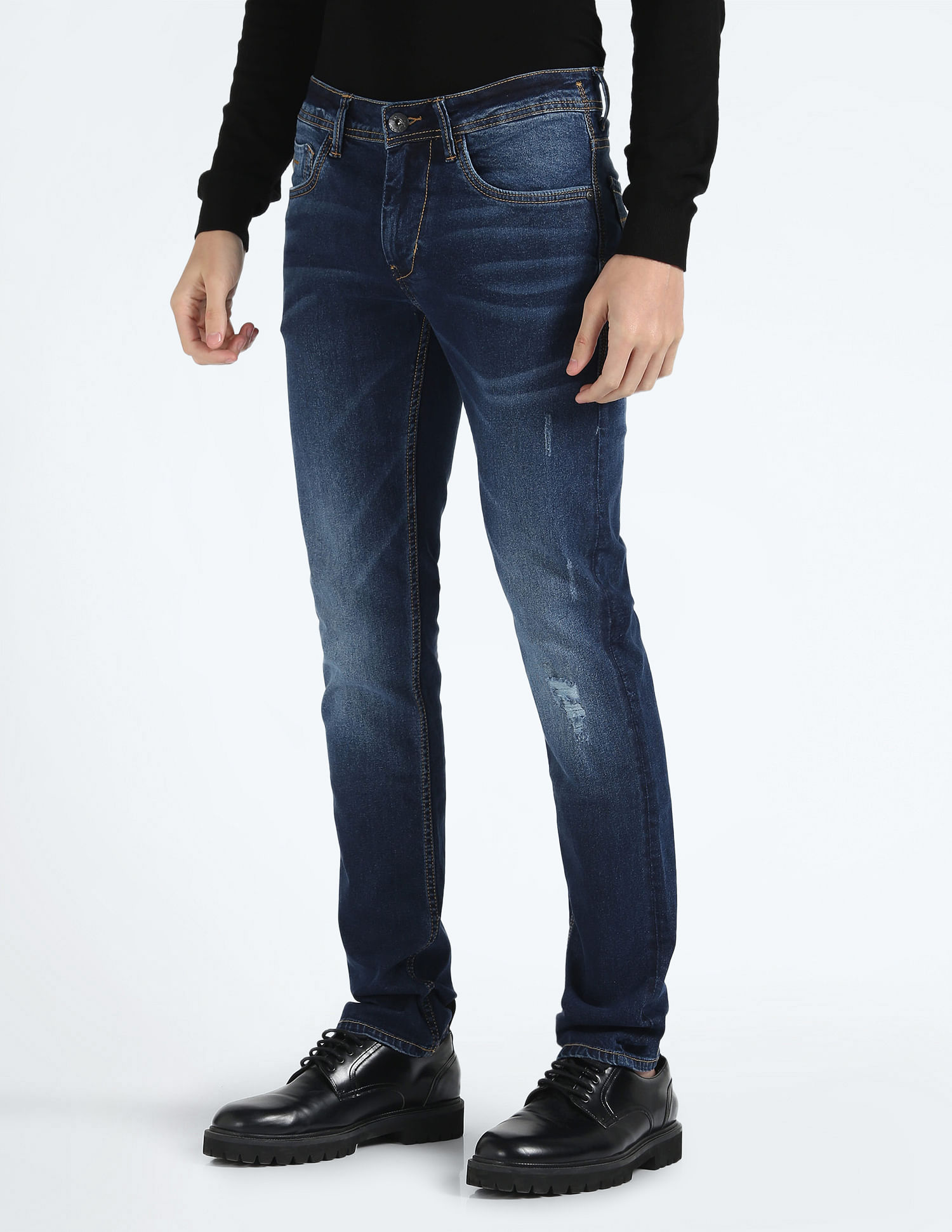 Flying Machine Mid Rise Slim Fit Jeans