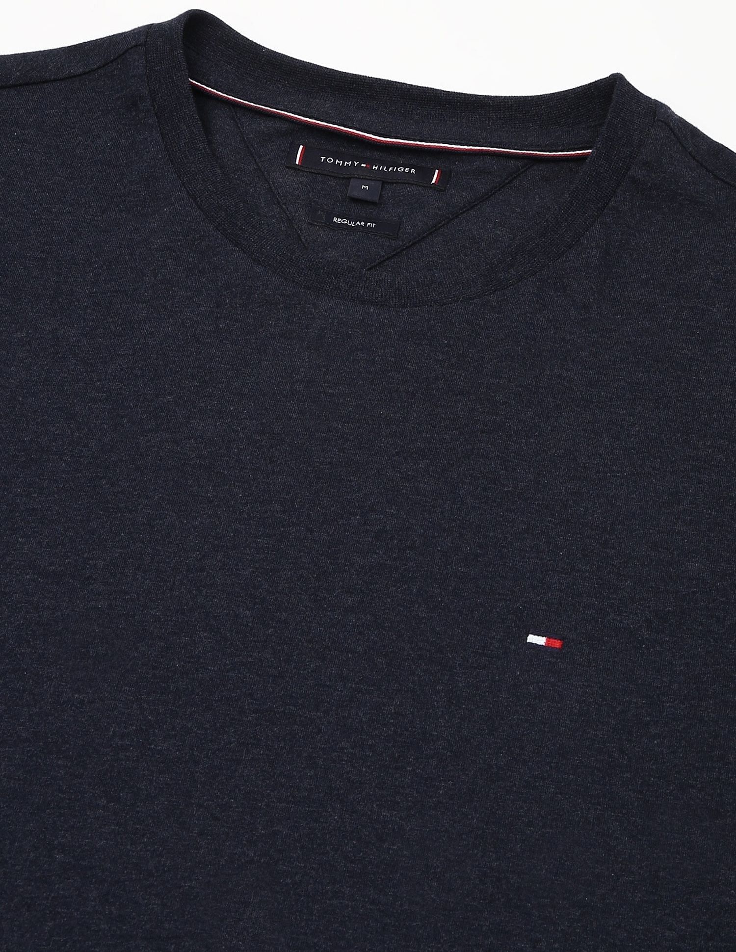 Tommy Hilfiger Solid Regular Fit T-shirt
