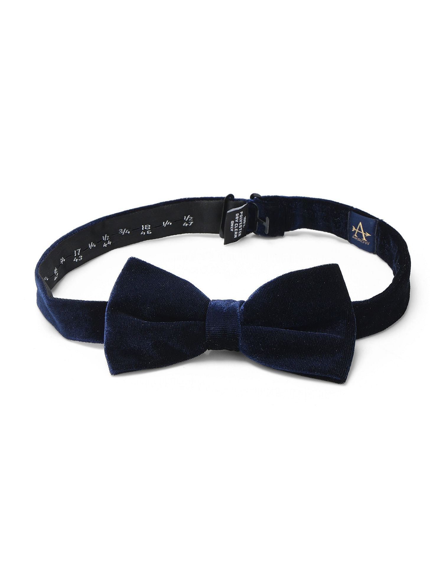 Arrow Men Pre Tied Velvet Bow