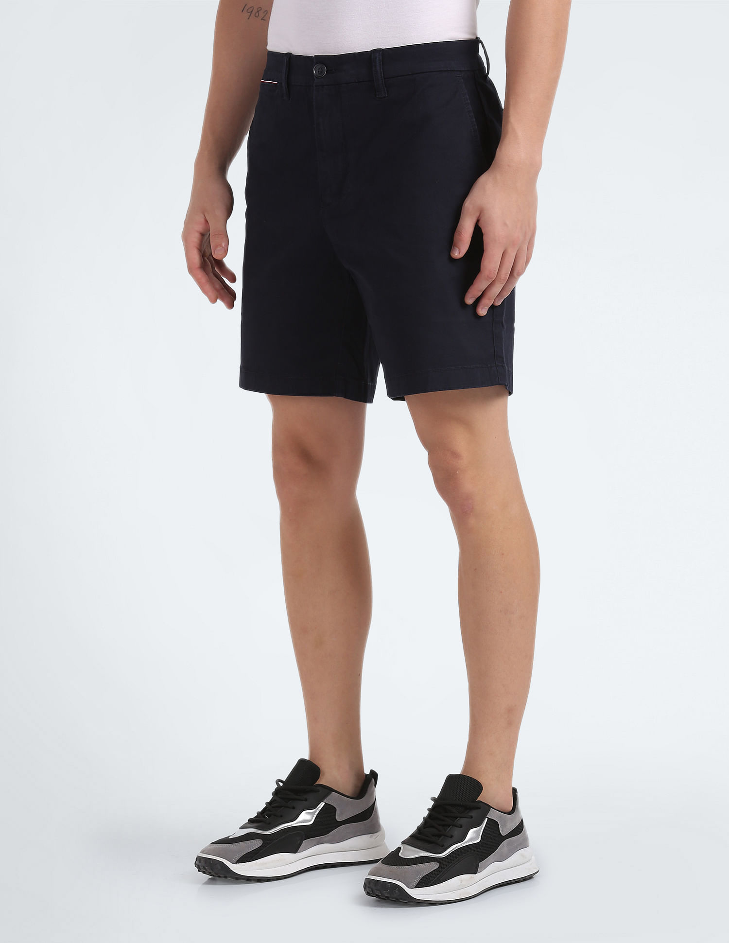Tommy Hilfiger Mid Rise Comfort Stretch Shorts