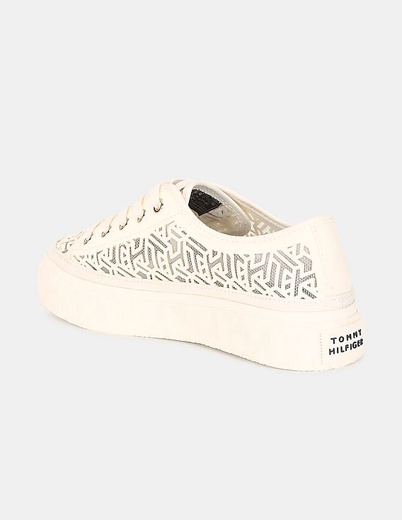 スニーカー   Women Sneakers FW0FW07377 YBS WHITE TOMMY HILFIGER Women's Sneakers FW0FW07999 YBS WHITE
