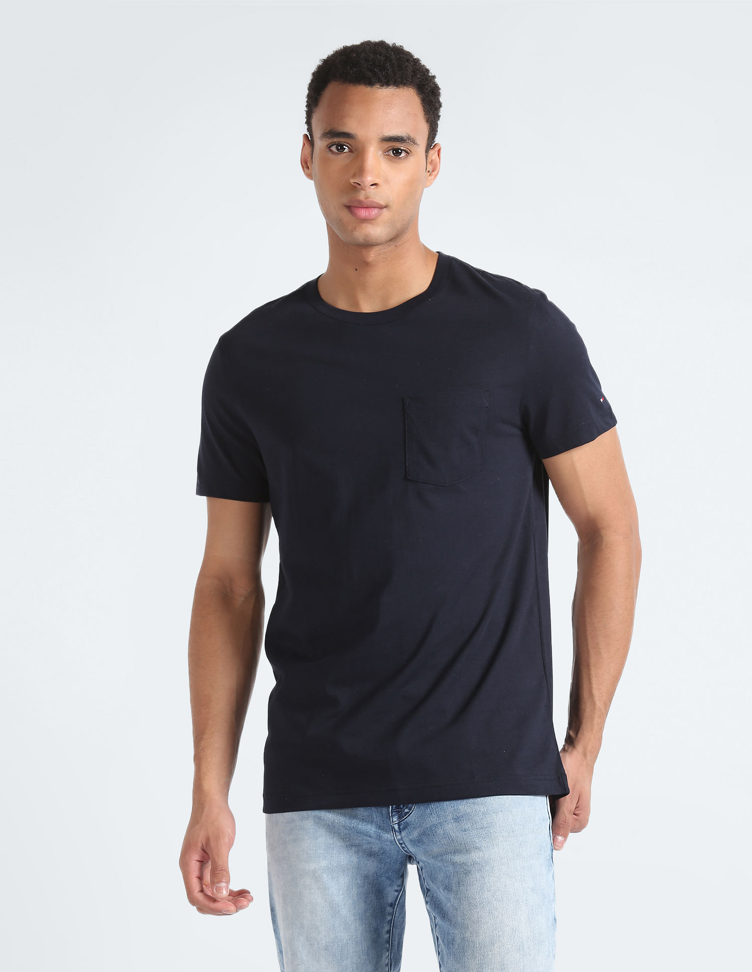 Tommy Hilfiger Classic Patch Pocket Solid T-Shirt