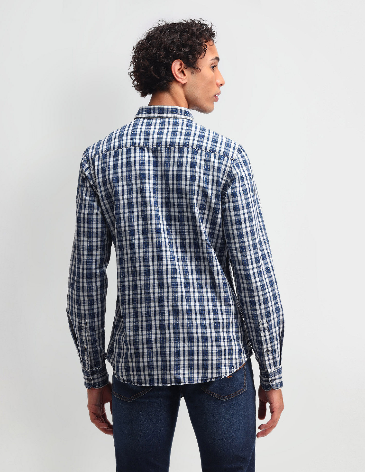U.S. Polo Assn. Denim Co. Slim Fit Tartan Checked Shirt