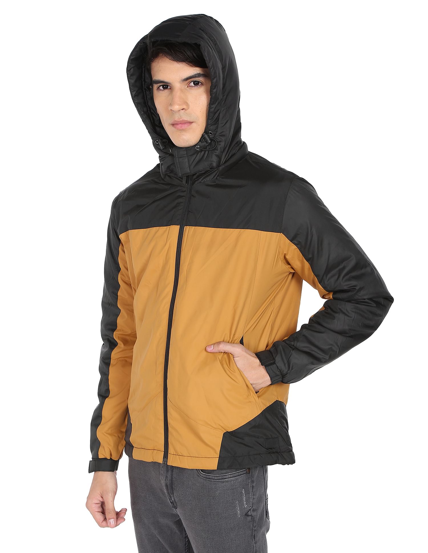 The north face on sale maching hooded jacket