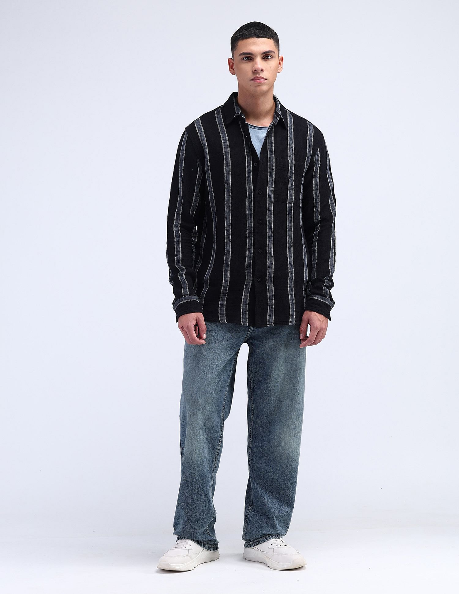 Flying Machine Cobain 90'S Loose Fit Jeans