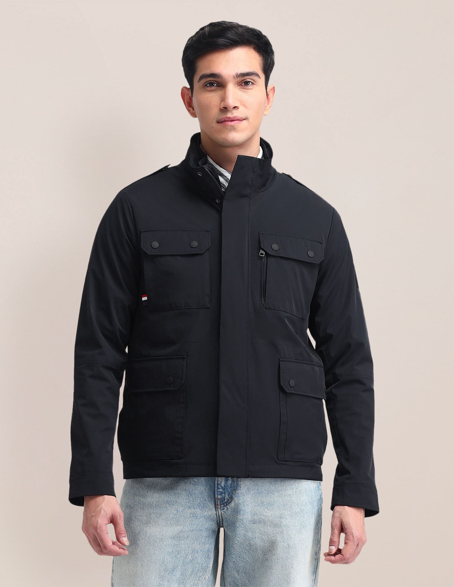 U.S. Polo Assn. Regular Fit Solid Casual Jacket