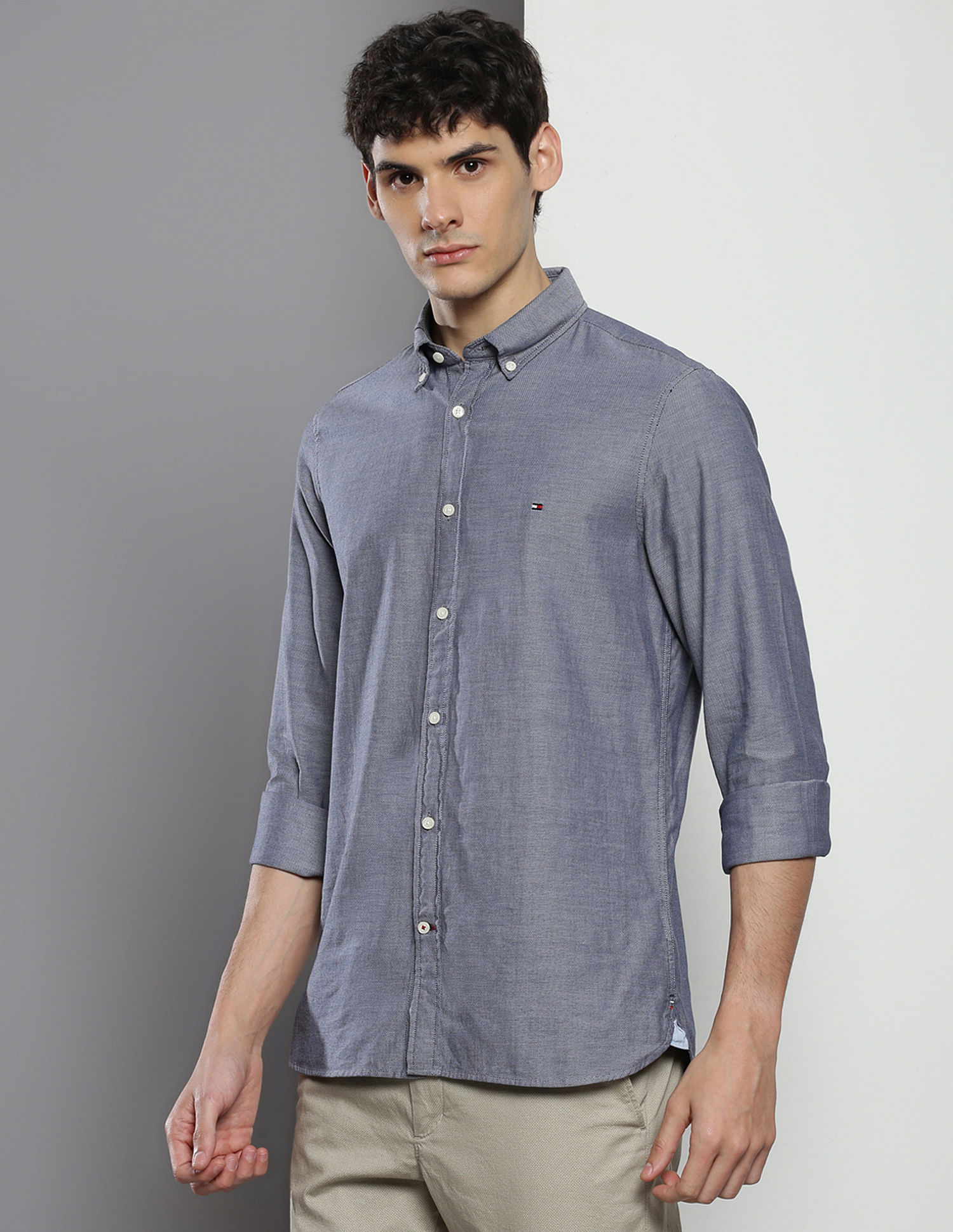 Tommy Hilfiger Organic Cotton 1985 Dobby Shirt