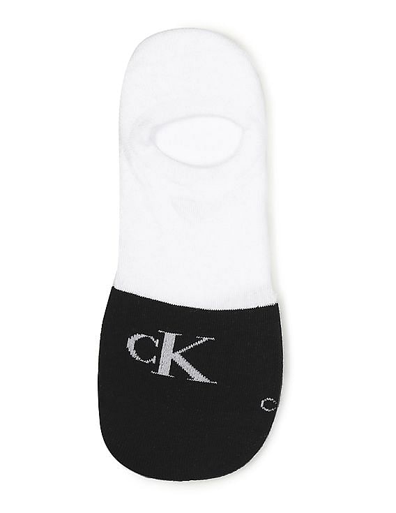 Calvin Klein Men Assorted Cushion Sneaker Liner Socks - Pack Of 3