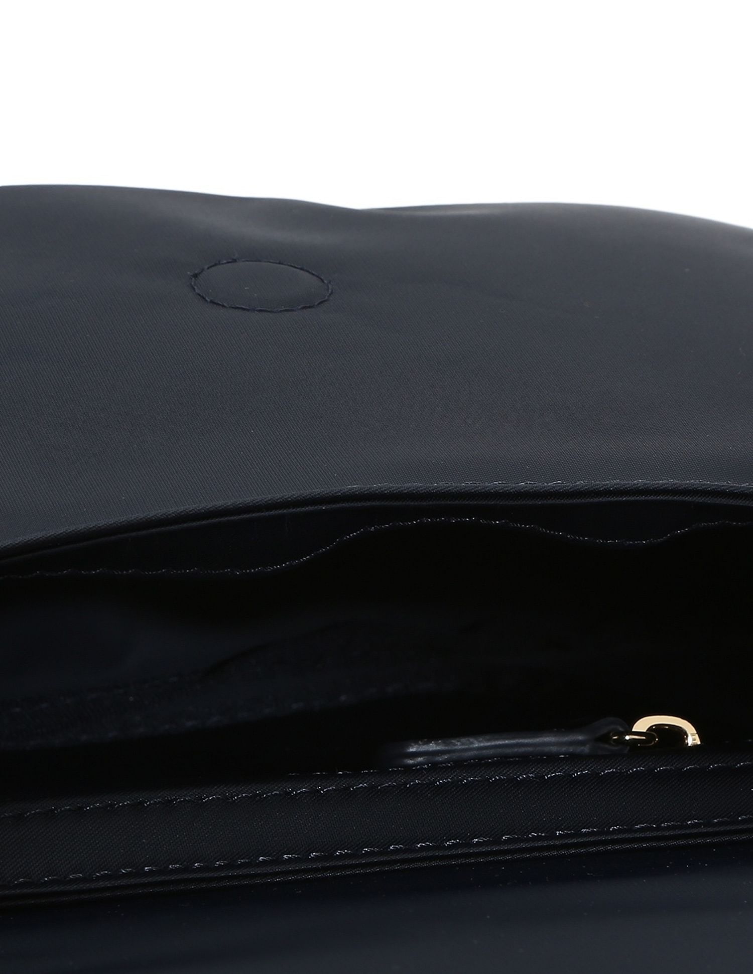 Tommy Hilfiger Solid Blue Nylon Shoulder Bag