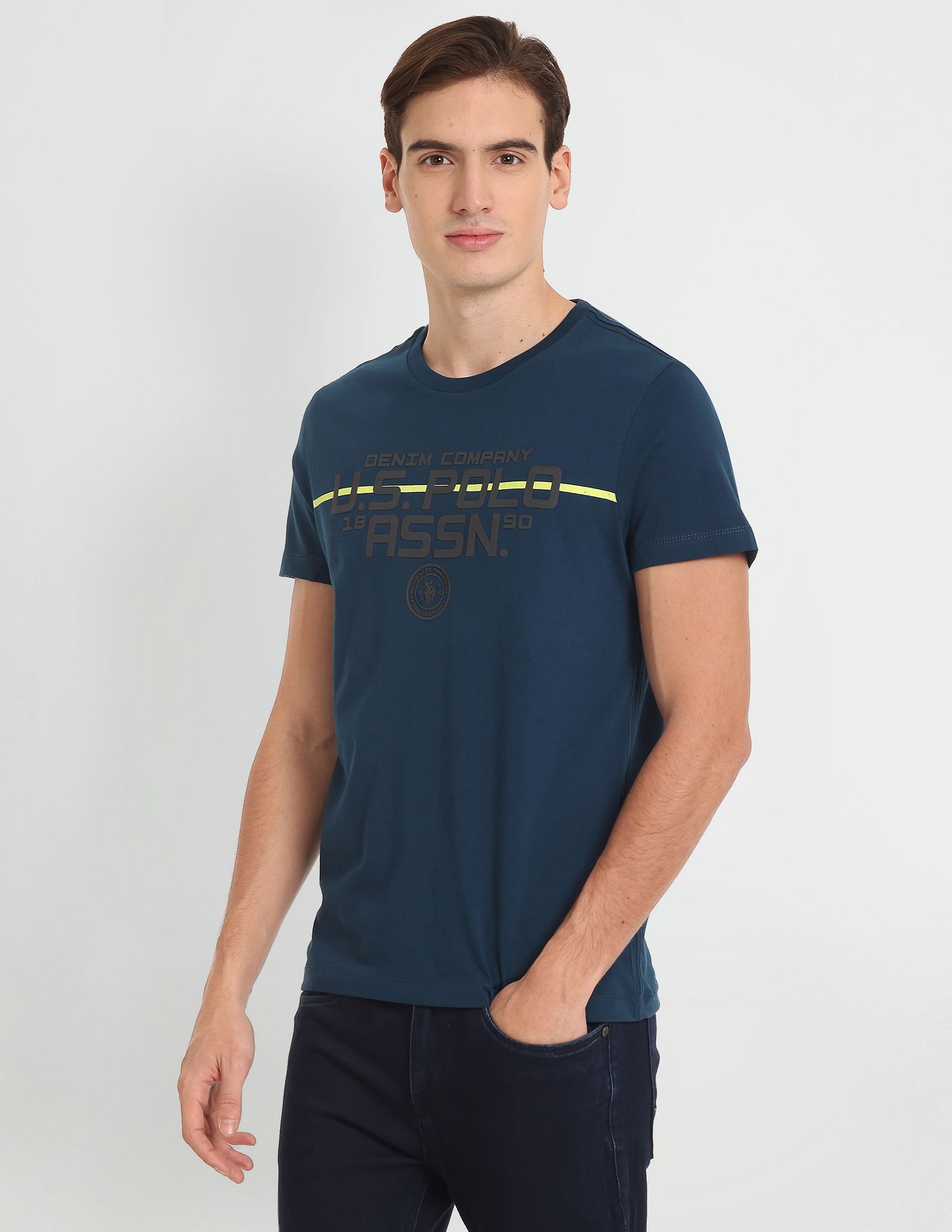 U.S. Polo Assn. Denim Co. Iconic Bold Logo T-Shirt