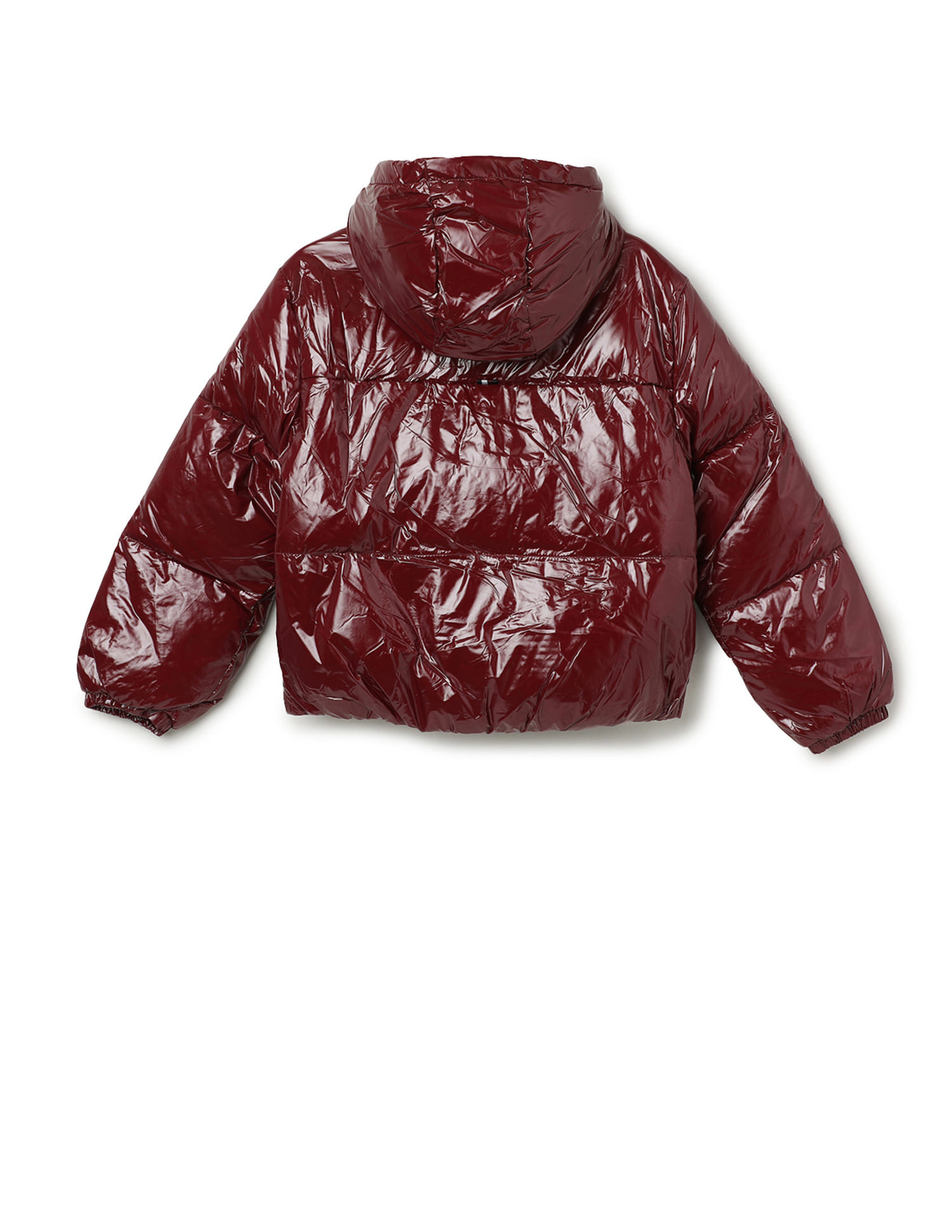 Buy Tommy Hilfiger Kids Girls New York Glossy Puffer Jacket - Main Image