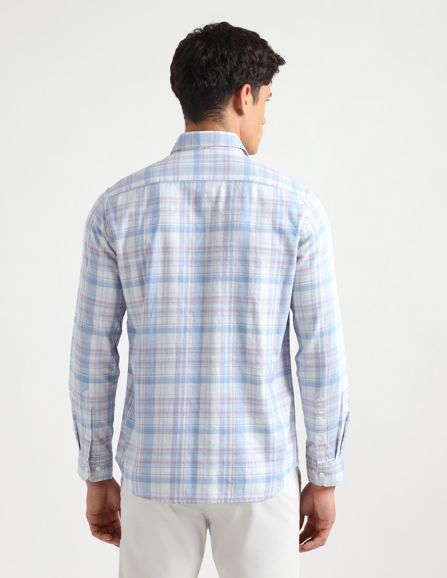 Buy Arrow Sport Plaid Checked Original Shirt - NNNOW.com