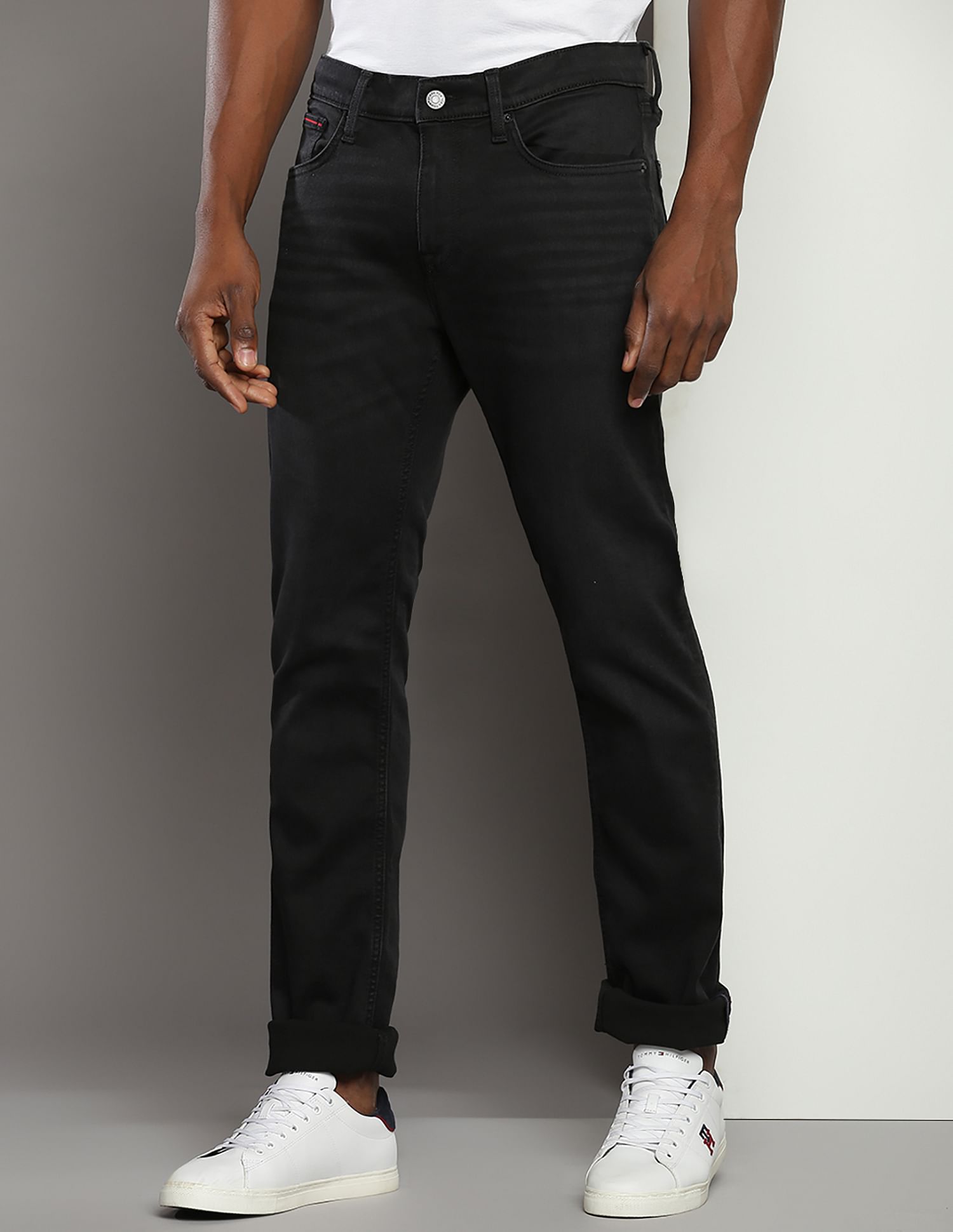Tommy Hilfiger Mid Rise Scanton Slim Fit Jeans