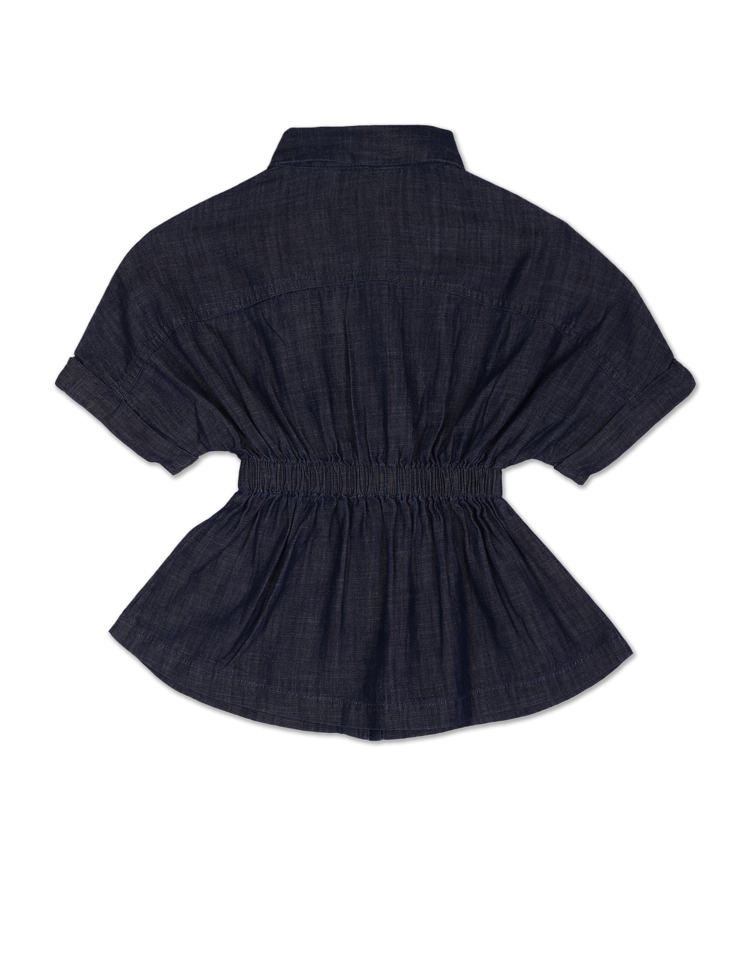 U.S. Polo Assn. Kids Indigo Classic Denim Shirt Dress