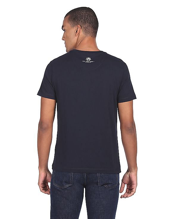 U.S. Polo Assn. Denim Co. Brand Print Cotton T-Shirt
