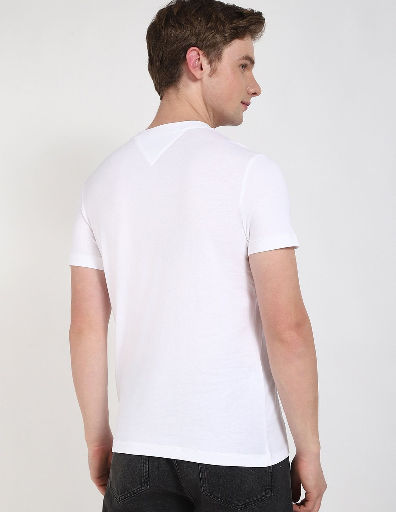 Tommy Hilfiger Logo Regular-Fit Cotton T-Shirt