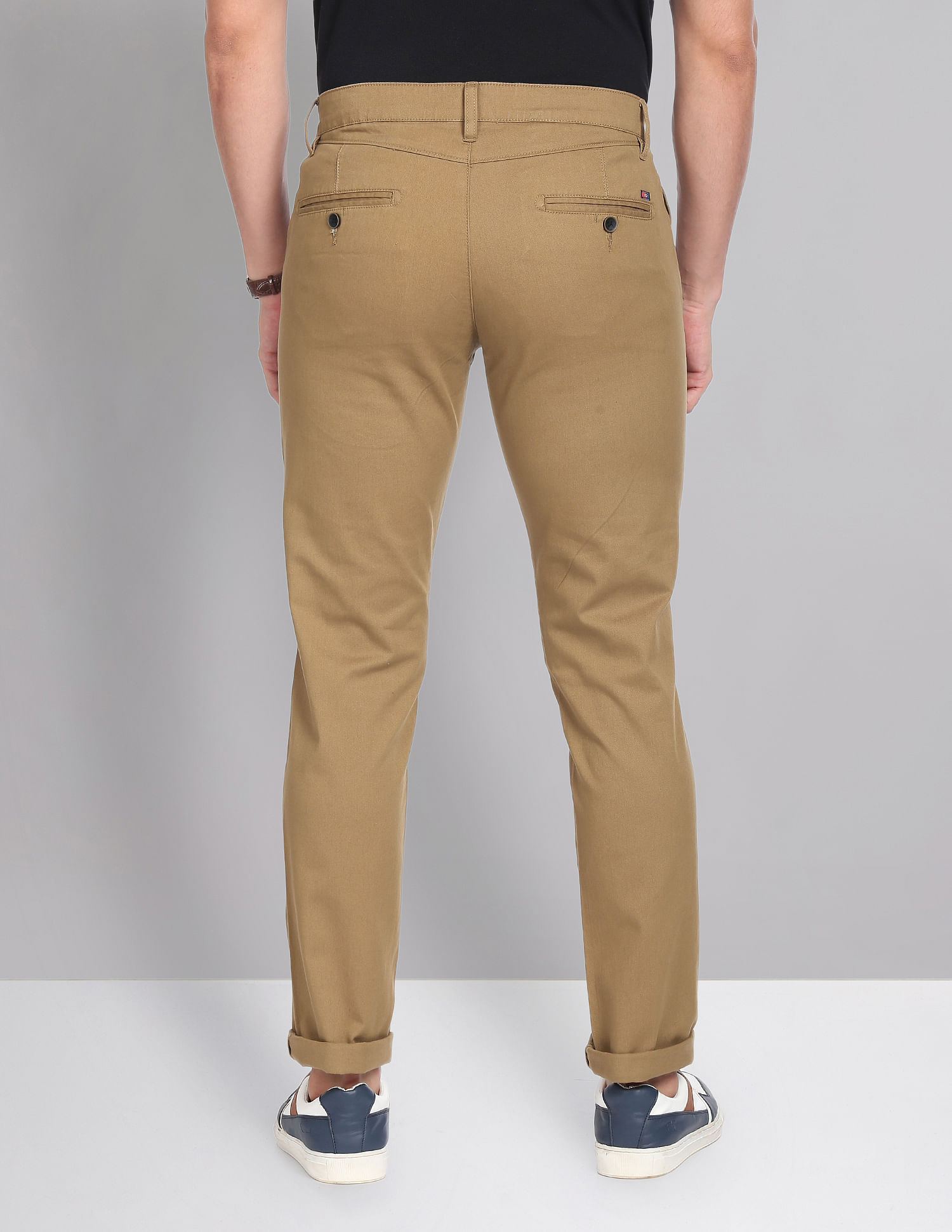 Buy Brown Trousers & Pants for Men by JOHN PLAYERS Online | Ajio.com