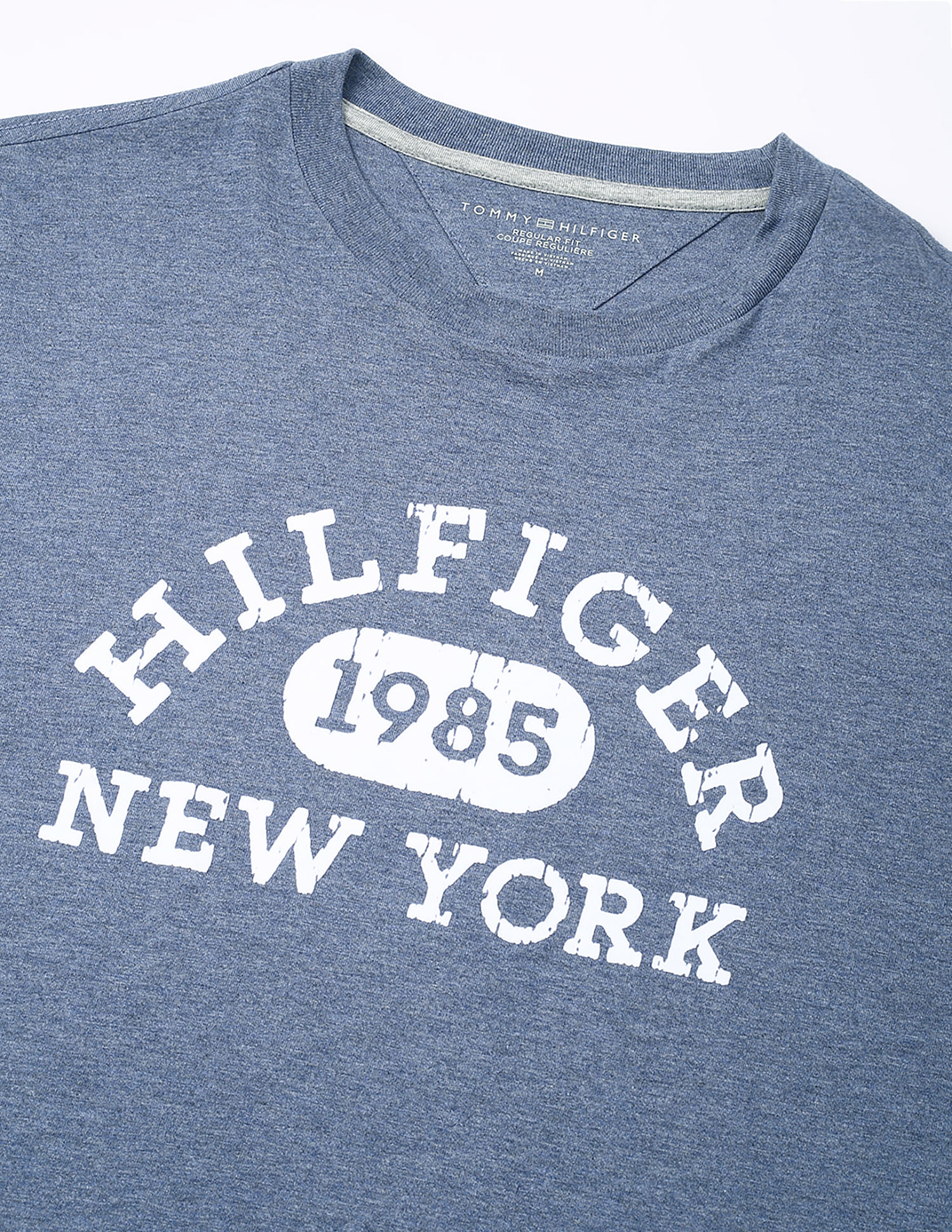 Tommy Hilfiger Logo Regular-Fit Cotton T-Shirt