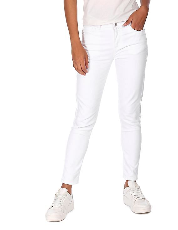 Flying machine sale white jeans