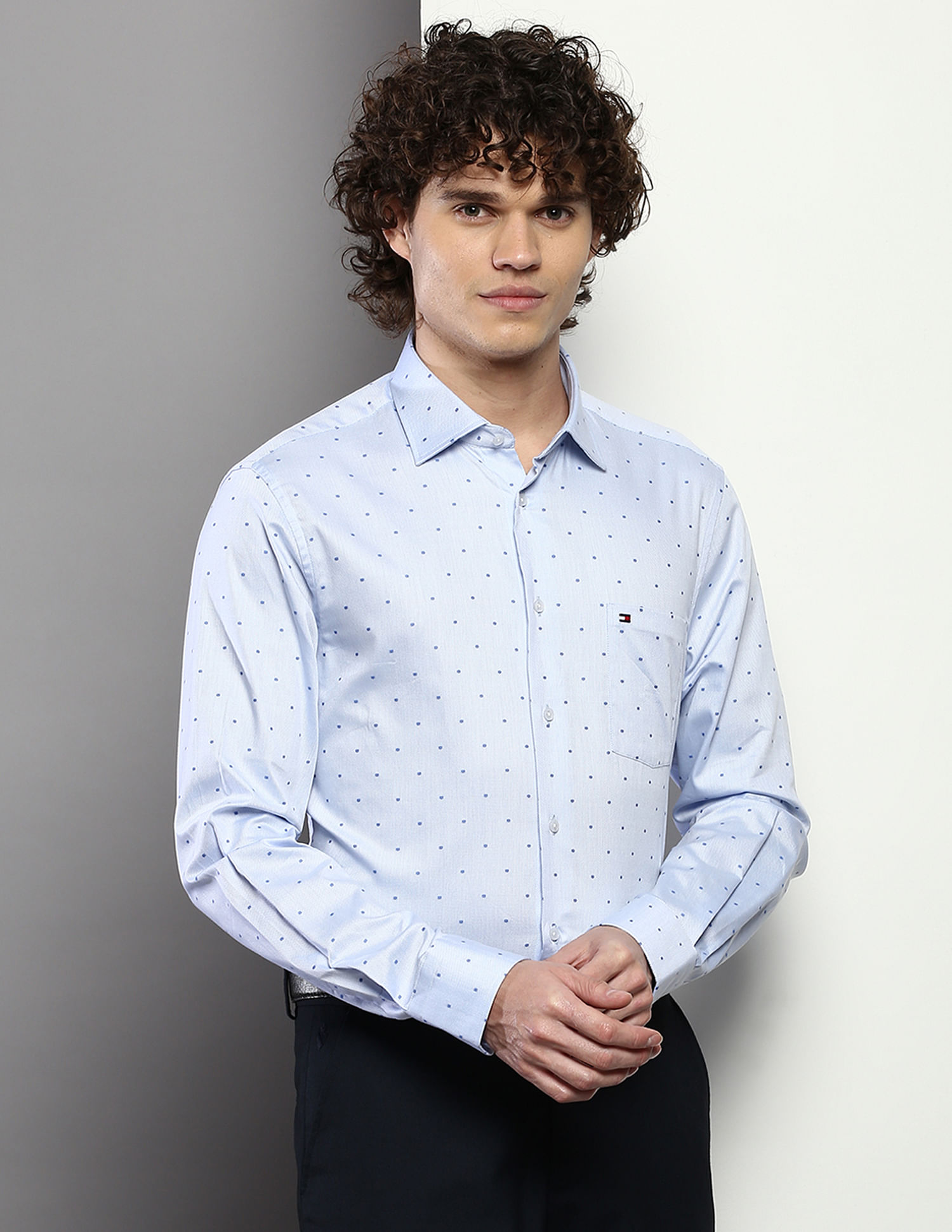 Tommy Hilfiger Dobby Casual Shirt