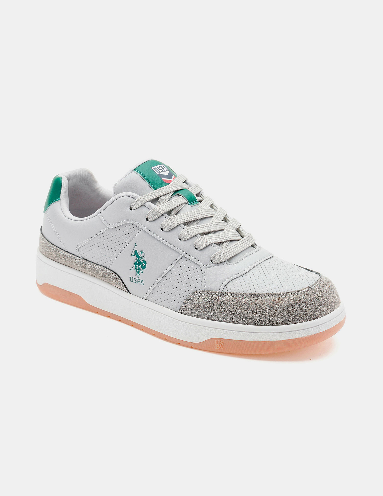 U.S. Polo Assn. Men Colourblocked Simon Sneakers