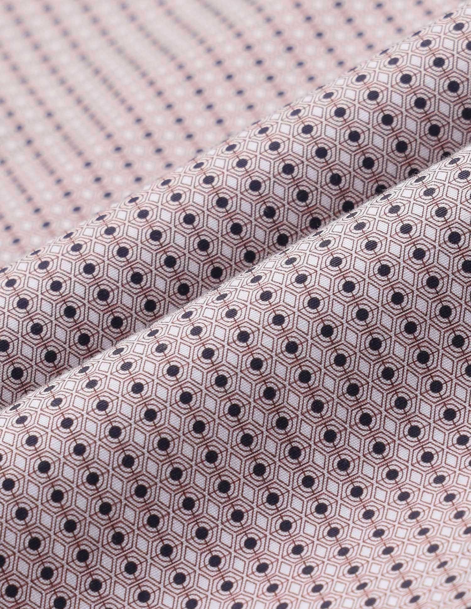 U.S. Polo Assn. Geometric Printed Tailored Fit Shirt