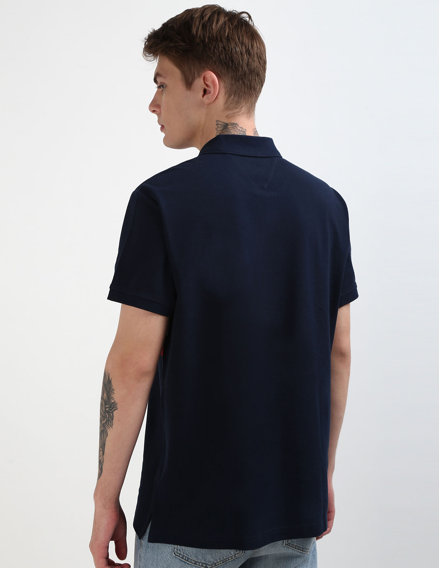 Tommy Hilfiger Sustainable Colorblock Linear Polo Shirt