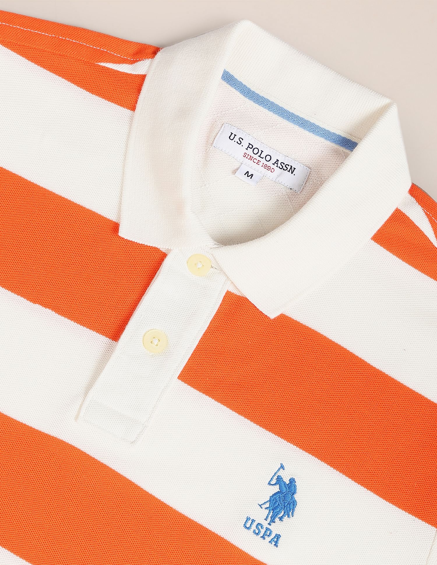 U.S. Polo Assn. Cotton Rugby Polo Shirt